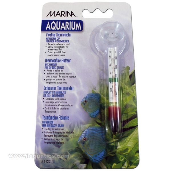 Marina Floating Thermometer with Suction Cup