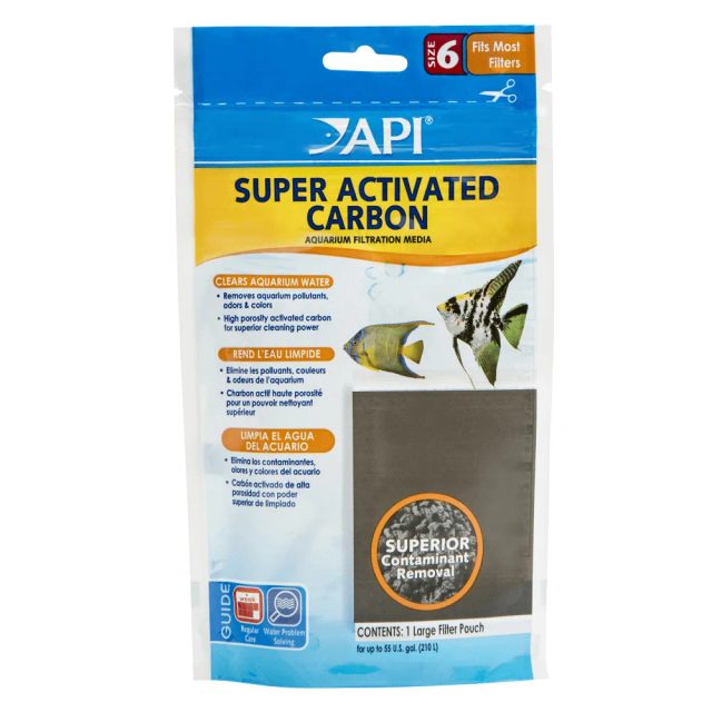 API SUPER ACTIVATED CARBON Filtration Pouch (1-Count, 729A)