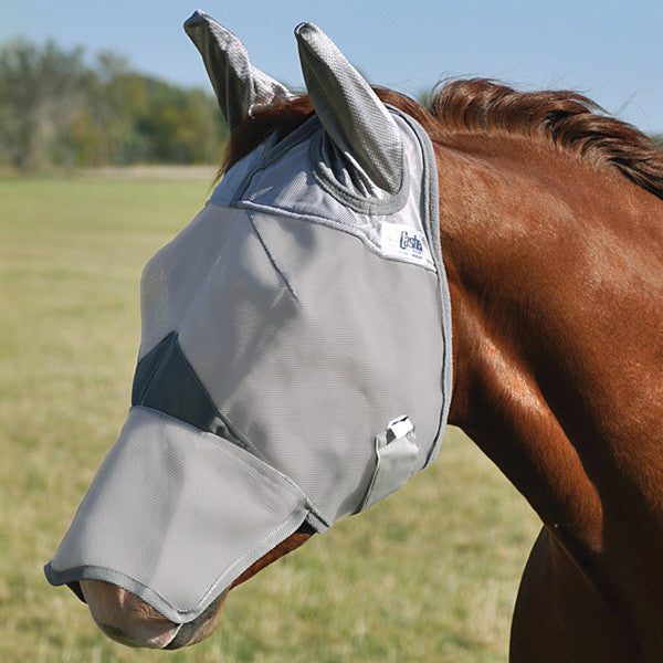 Cashel Crusader Fly Mask, Long Nose with Ears