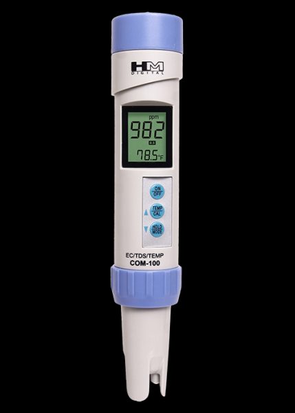 HM Digital COM-100 Waterproof EC/TDS/Temp Meter