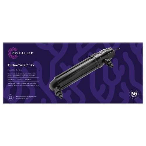 Coralife Turbo-Twist 12X 36W UV Sterilizer