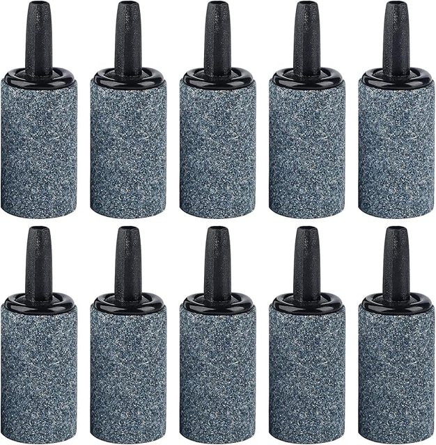 Pawfly ASC-025 Air Stone (1 Inch, 10 Pack)