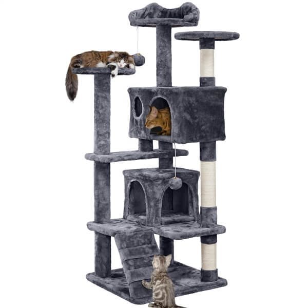 Yaheetech 54in Multi-Level Cat Tree