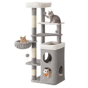 FEANDREA 60in Multi-Level Cat Tree