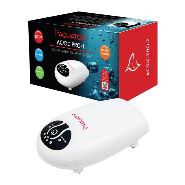 AQUATOP Pro AC/DC Air Pump ACDC-PRO1 (Single Outlet)